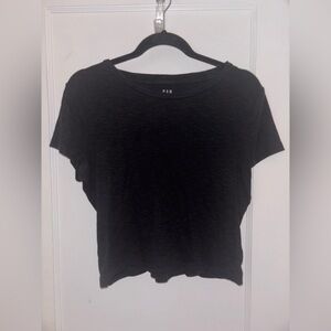 GAP Women's Black Rib Tee